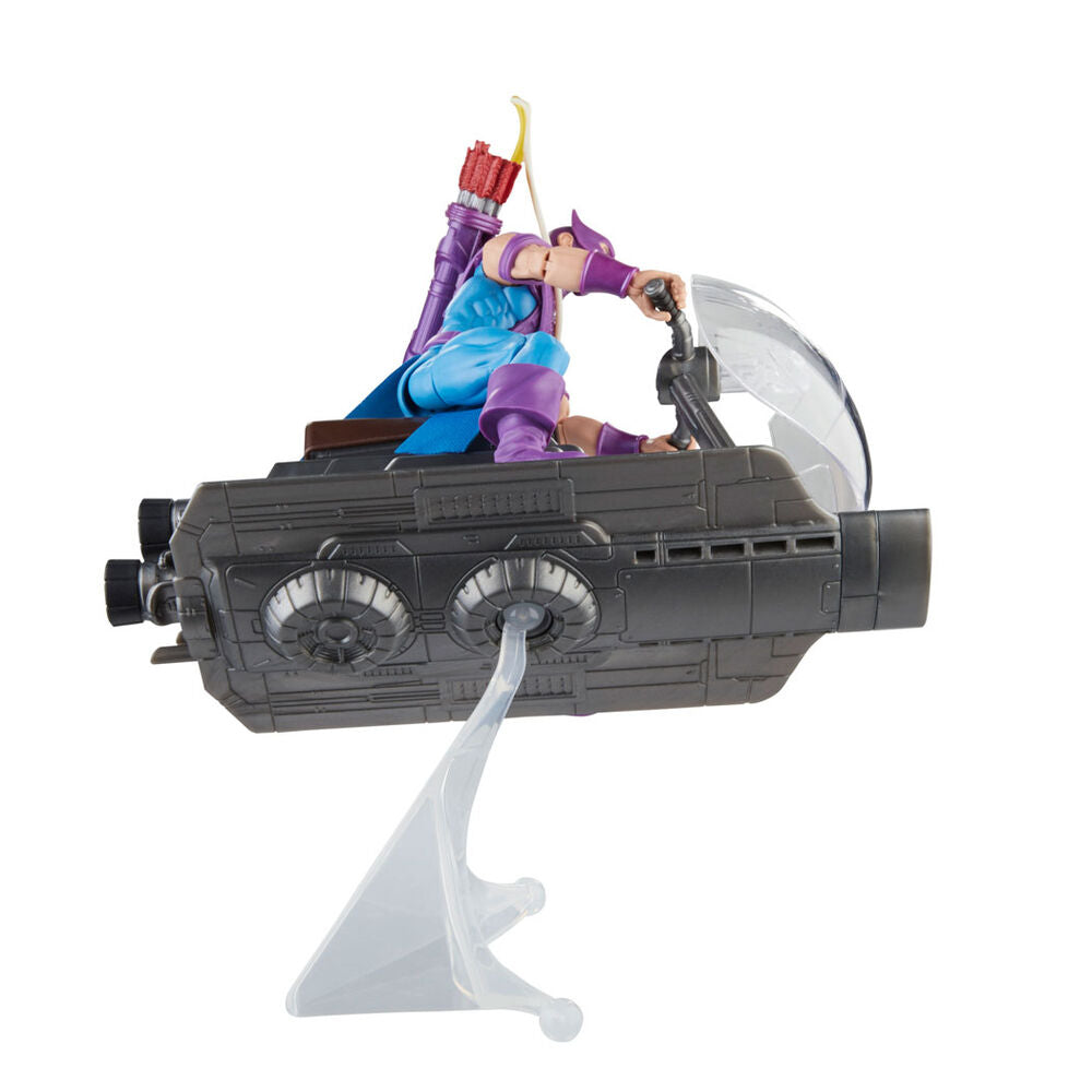 Marvel Avengers Beyond Earths Mightiest Hawkeye with Sky-Cycle Figura 15cm