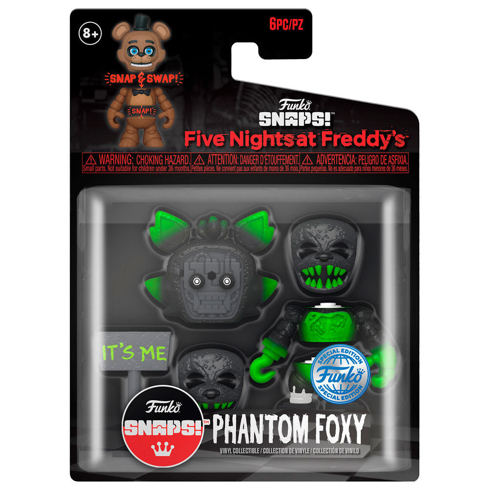 Snaps! Figura Five Nights at Freddys Phantom Foxy Exclusive