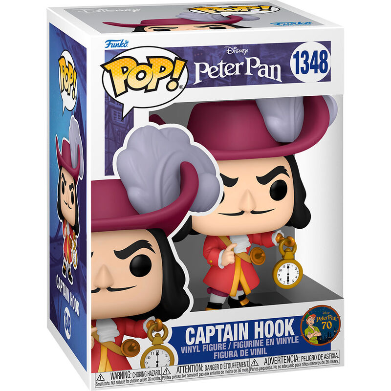 Funko POP!Disney Peter Pan 70th Anniversary Captain Hook