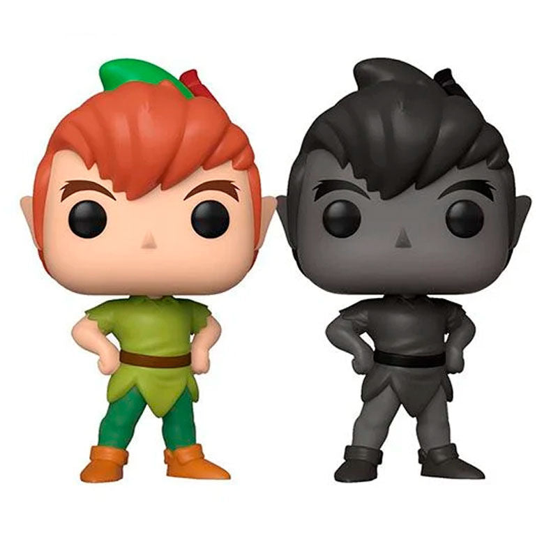 Funko POP! pack 2 Figuras Disney Peter Pan - Peter Pan & Peter Pans Shadow Exclusive