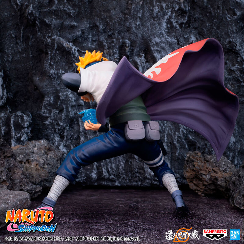Naruto Shippuden Banpresto F Colosseum Namikaze Minato Figura 12cm