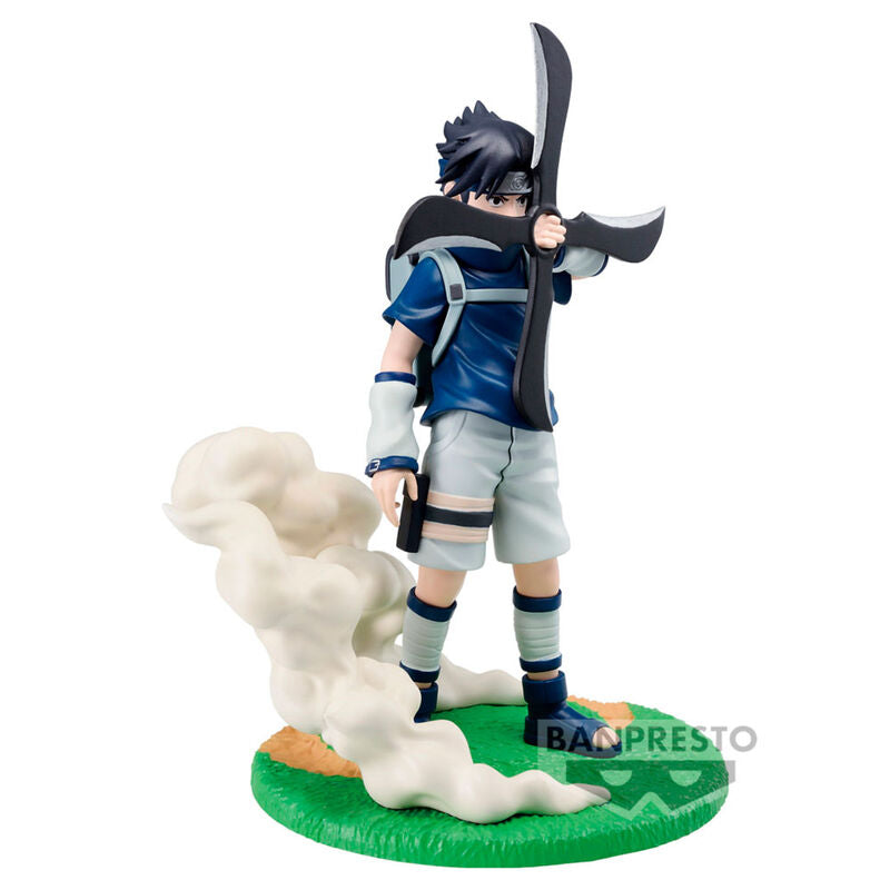 Naruto Shippuden Memorable Saga Sasuke Uchiha Figura 12cm