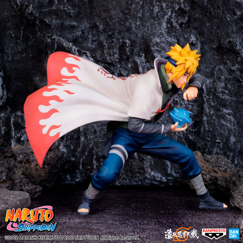 Naruto Shippuden Banpresto F Colosseum Namikaze Minato Figura 12cm