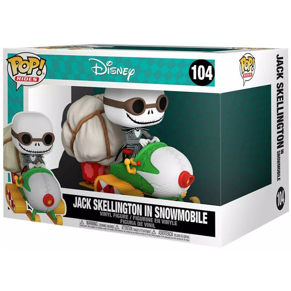 Funko POP! Ride Figura Nightmare Before Christmas Jack with Goggles & Snowmobile