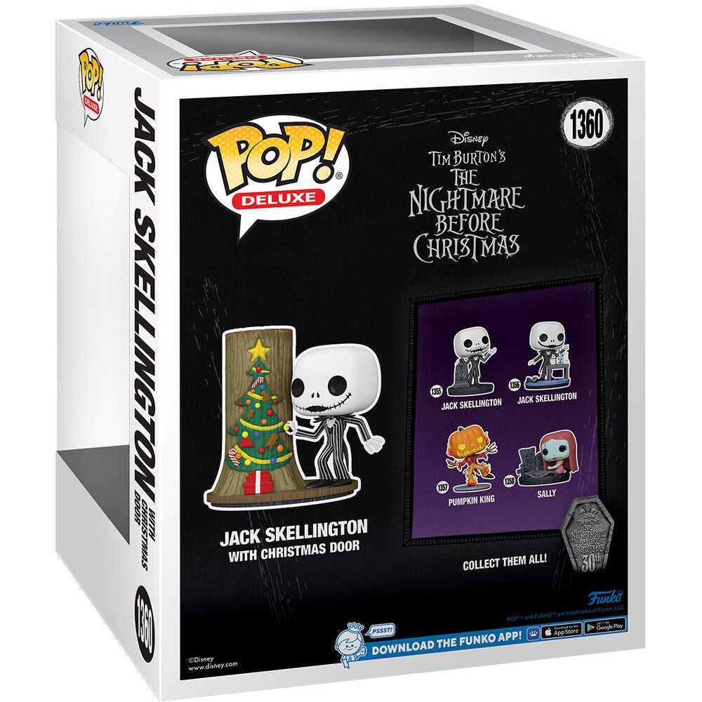 Funko POP! Deluxe Disney Figura Nightmare Before Christmas 30th Anniversary Jack Skellington With Christmas Door