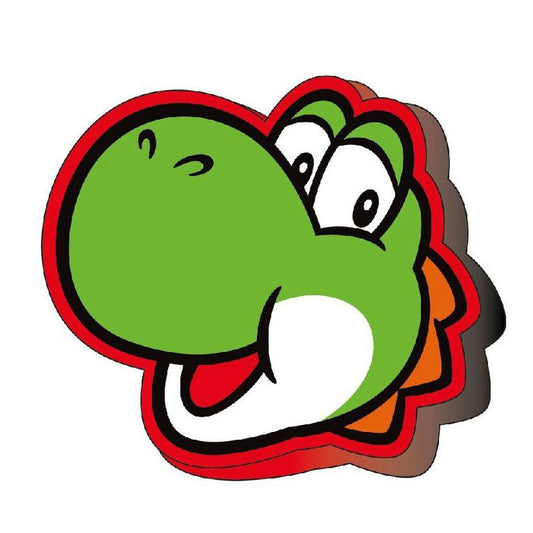 Super Mario Bros Yoshi 3D Almofada