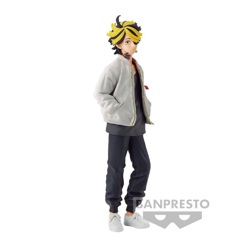 Tokyo Revengers Kazutora Hanemiya Figura 17cm