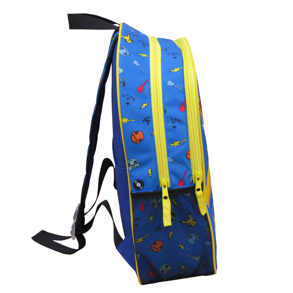 Pokemon Pikachu Mochila adaptável 41cm