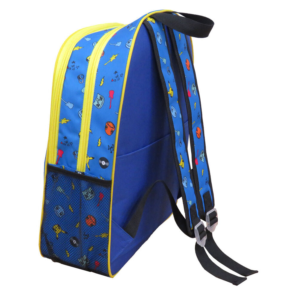 Pokemon Pikachu Mochila adaptável 41cm
