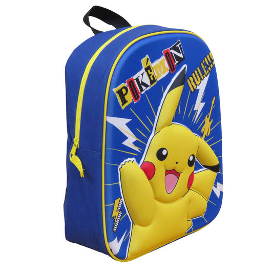 Pokemon Pikachu 3D Mochila 30cm