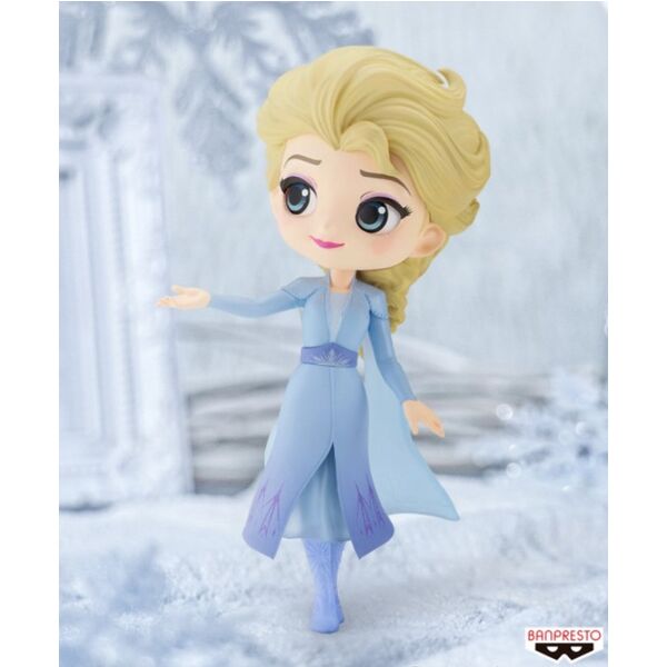 Disney Characters Frozen 2 Elsa Ver.A Q posket Figura 14cm