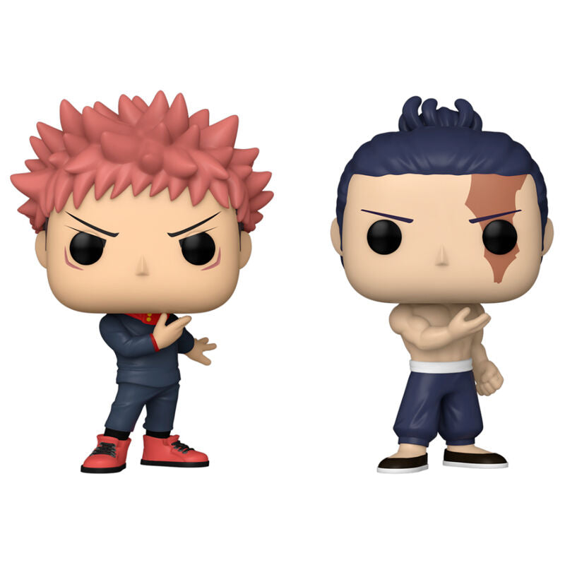 Funko POP! pack 2 Figuras Jujutsu Kaisen Yuji Itadori & Aoi Todo