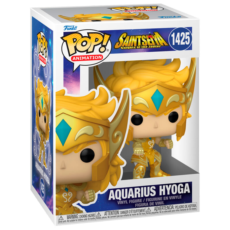 Funko POP!Saint Seiya Knights of the Zodiac Aquarius Hyoga
