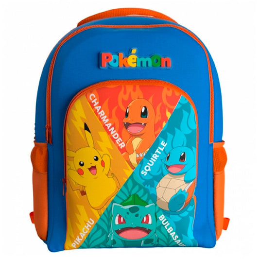 Pokemon Starters Mochila adaptável 43cm