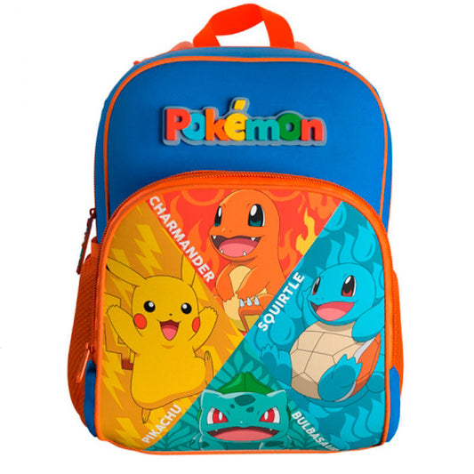 Pokemon Starters 3D Mochila 30cm