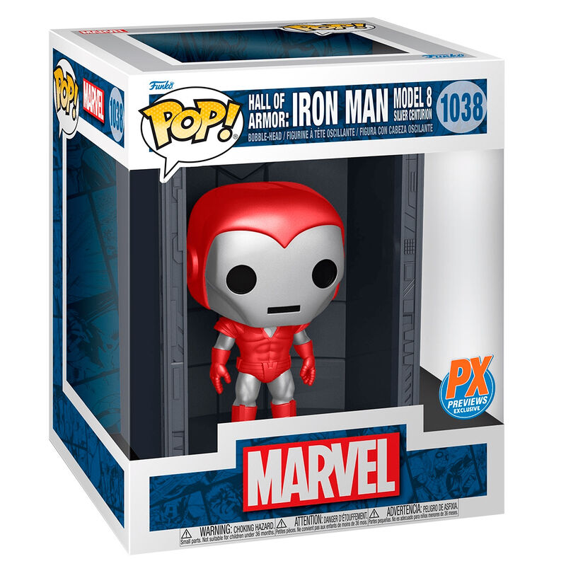 Funko POP!Deluxe Marvel Hall of Armor Iron Man Model 8 Exclusive