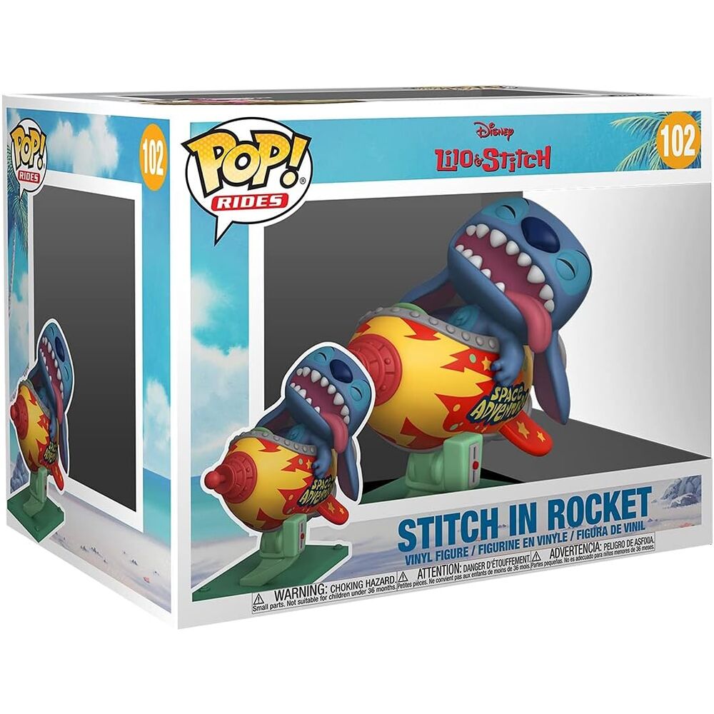 Funko POP!Rides Super Deluxe Disney Lilo and Stitch - Stitch in Rocket