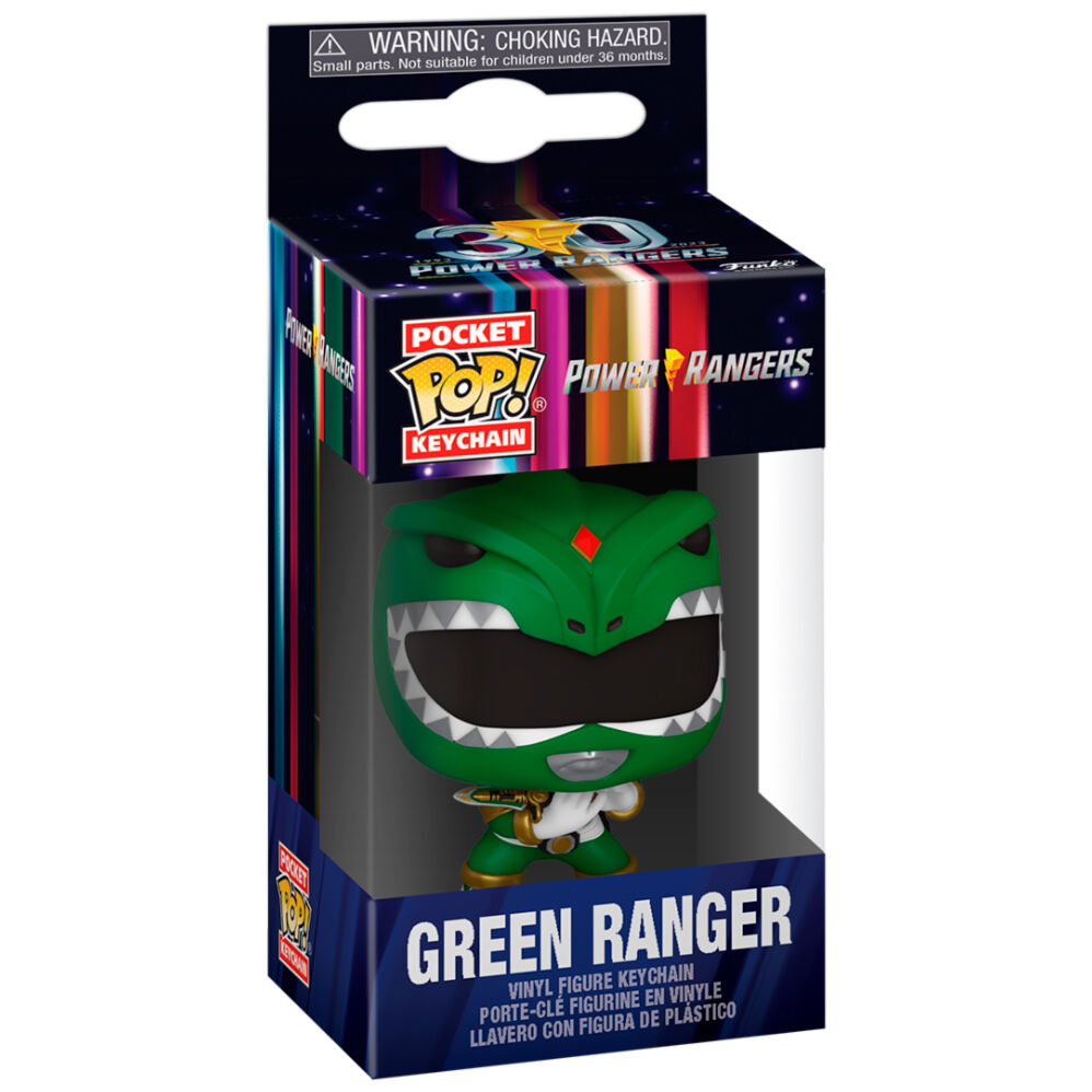 Porta-Chaves Funko POP!Power Rangers 30th Anniversary Green Ranger
