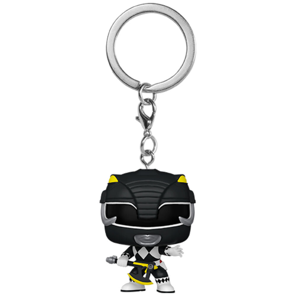 Porta-Chaves Funko POP!Power Rangers 30th Anniversary Black Ranger