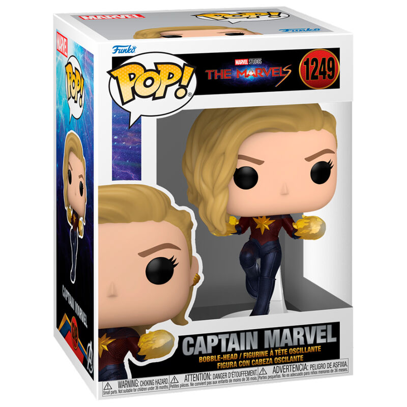 Funko POP!Marvel The MarvelS Captain Marvel
