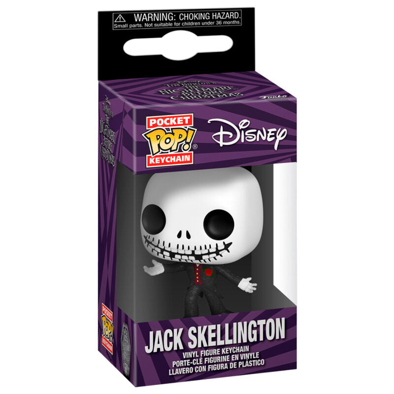 Porta-Chaves Funko POP!Nightmare Before Christmas 30th Anniversary Jack Skellington