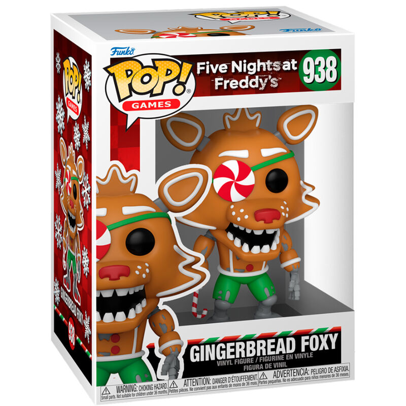 Funko POP!Five Nights at Freddys Holiday Gingerbread Foxy