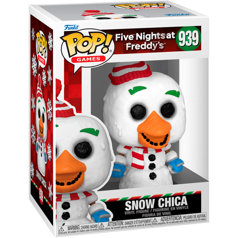 Funko POP!Five Nights at Freddys Holiday Snow Chica