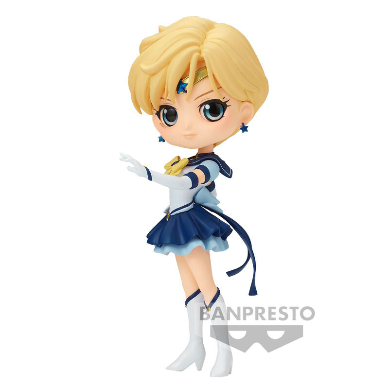 Pretty Guardian Sailor Moon Cosmos the Movie Eternal Sailor Uranus ver.A Q posket Figura 14cm