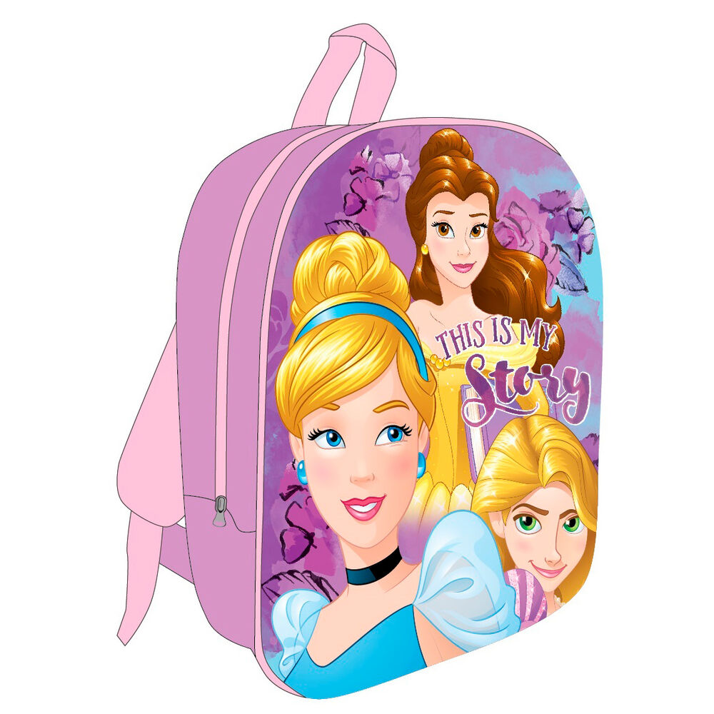 Disney Princesses 3D Mochila 30cm