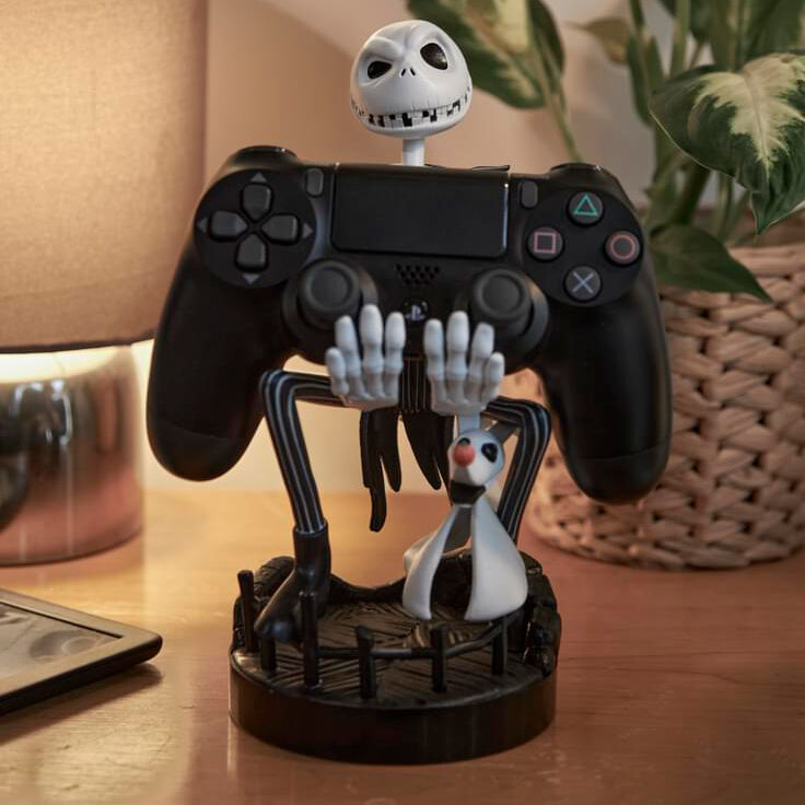Disney Nightmare Before Christmas Jack Skellington Figura clamping bracket Cable guy 21cm
