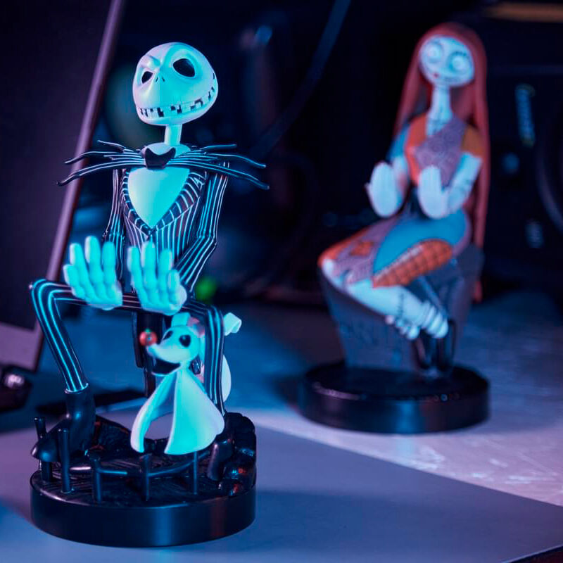 Disney Nightmare Before Christmas Jack Skellington Figura clamping bracket Cable guy 21cm