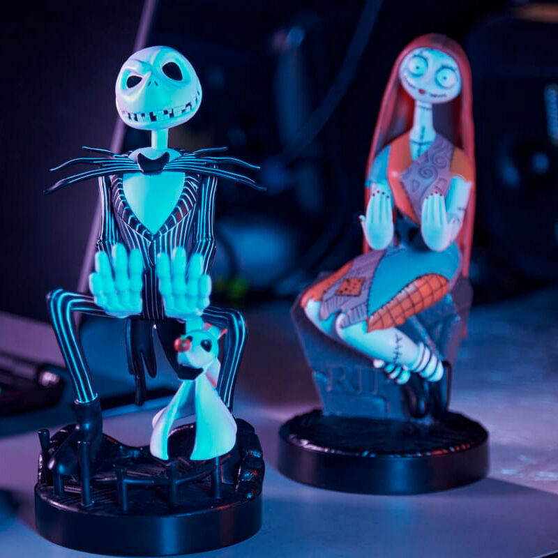 Disney Nightmare Before Christmas Jack Skellington Figura clamping bracket Cable guy 21cm