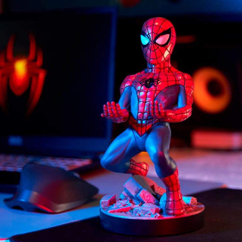 Marvel Spiderman Figura clamping bracket Cable guy 21cm