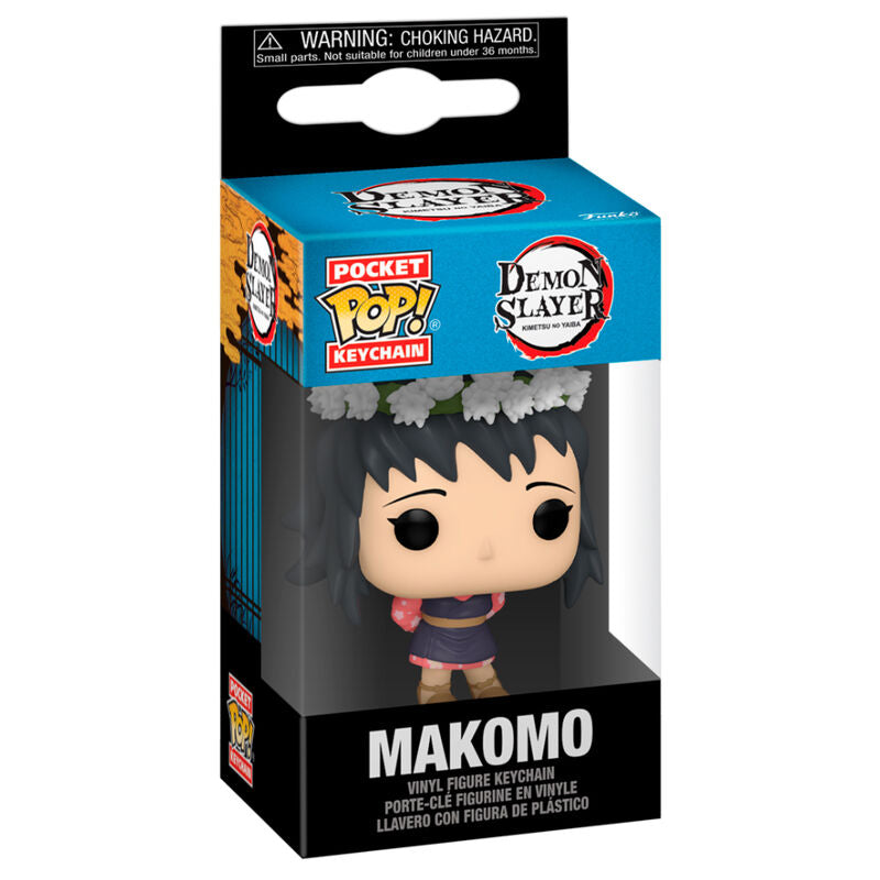 Porta-Chaves Funko POP!Demon Slayer Kimetsu no Yaiba Makomo