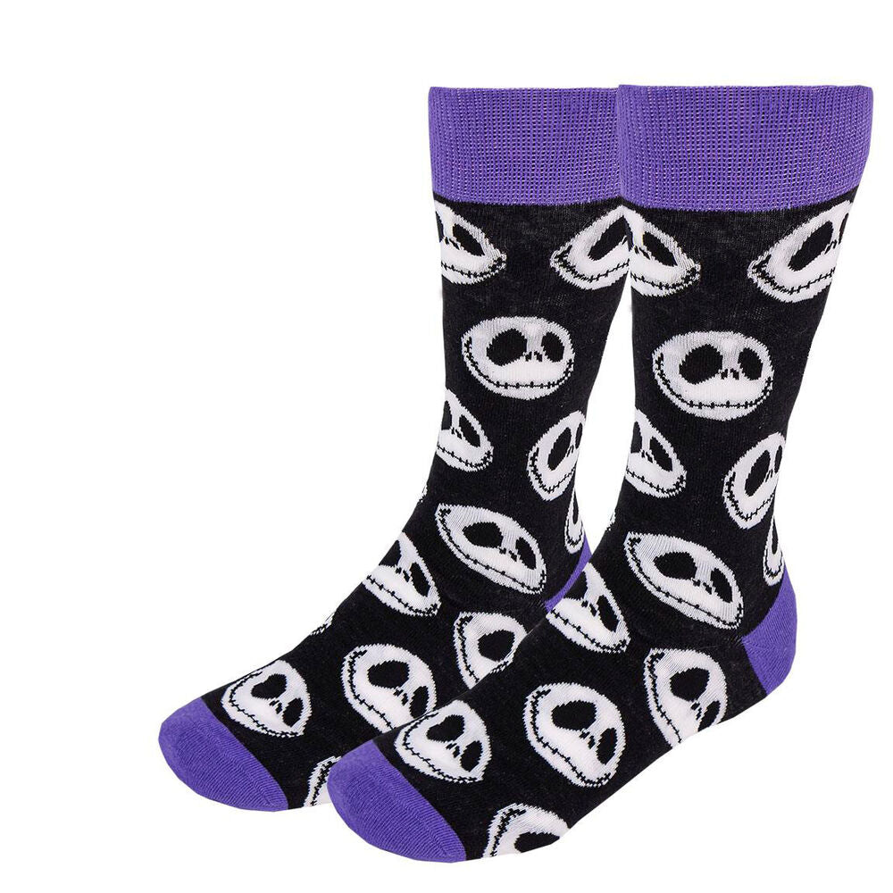 Disney Nightmare Before Christmas Conjunto de 3 Pares Meias