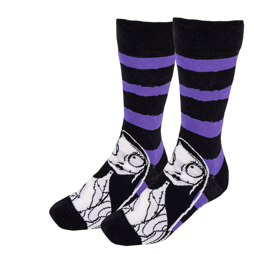 Disney Nightmare Before Christmas Conjunto de 3 Pares Meias