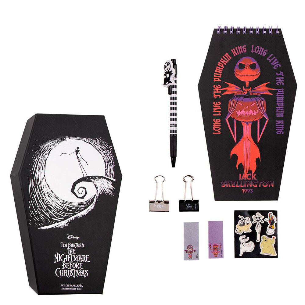 Disney Nightmare Before Christmas Conjunto de Papelaria