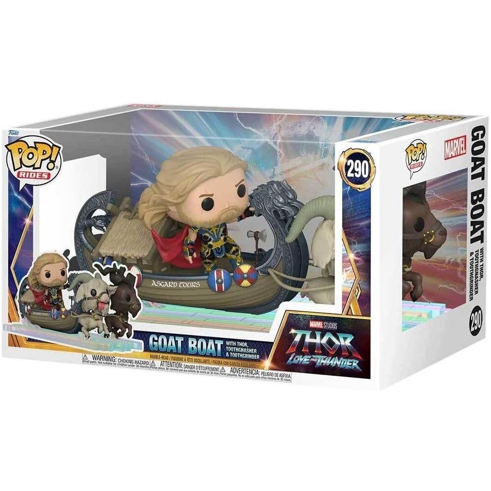 Funko POP!Marvel Thor Love and Thunder Thor Goat Boat