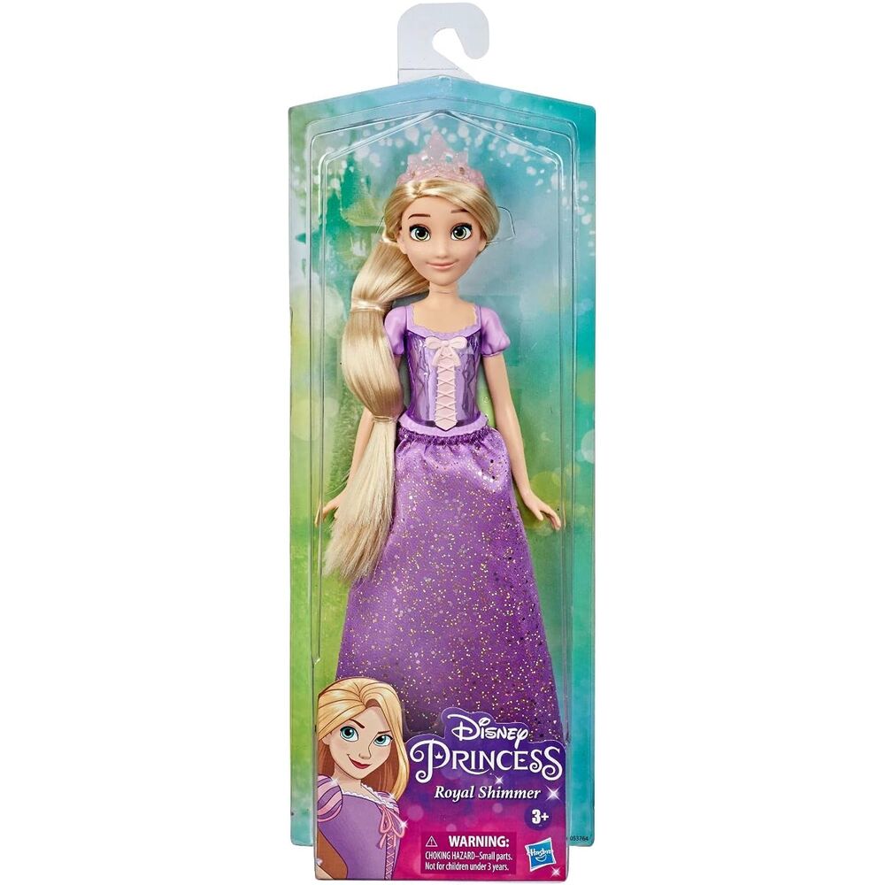 Disney Royal Shimmer Rapunzel Boneca