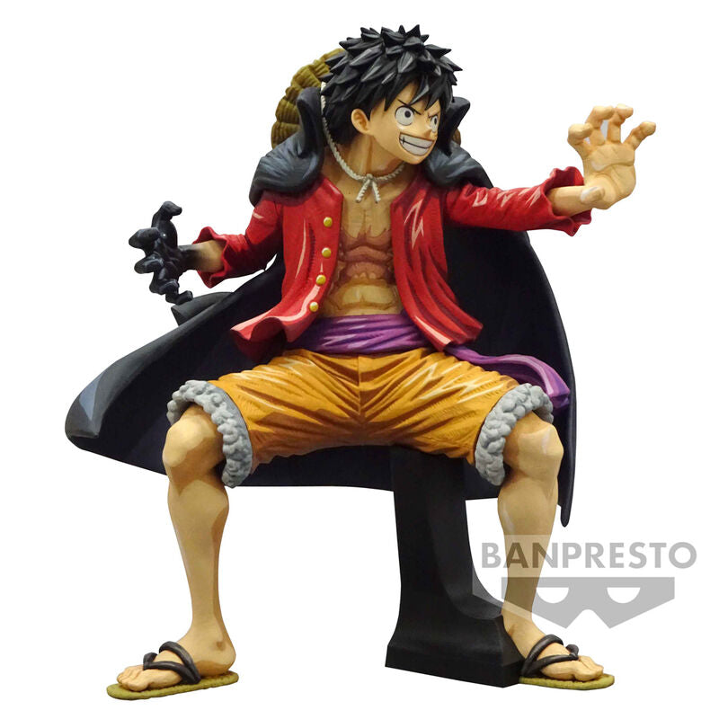 One Piece King of Artist Monkey D Luffy Wanokuni II Figura 20cm