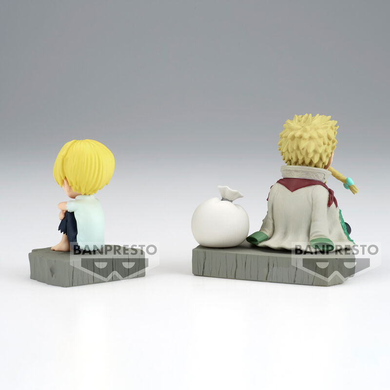 One Piece World Collectable Stories Sanji & Zeff Figura 6cm