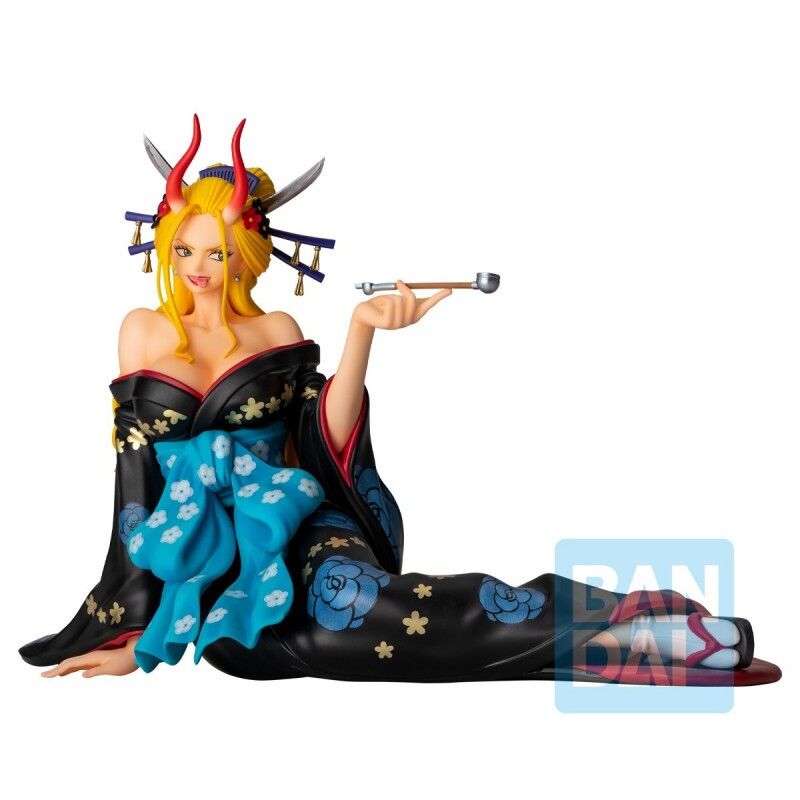 One Piece Glitter Black Maria Ichibansho Figura 15cm