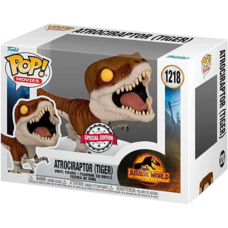 Funko POP!Jurassic World Atrociraptor Tiger Exclusive