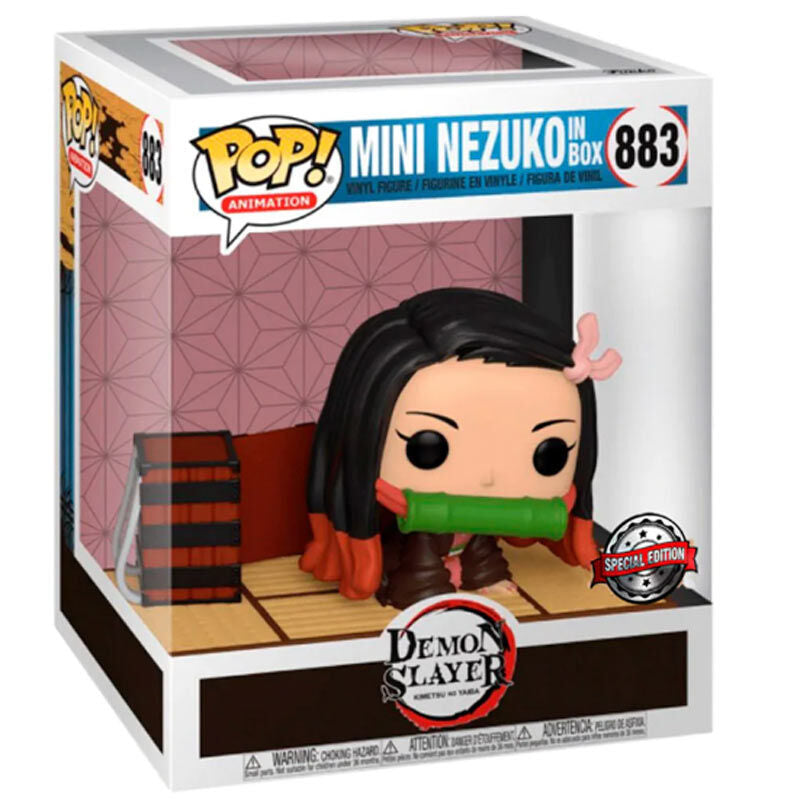 Funko POP!Deluxe Demon Slayer Kimetsu no Yaiba Mini Nezuko Exclusive