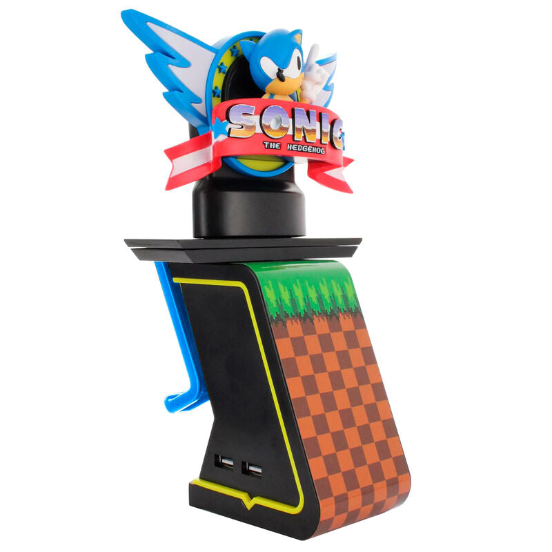 Sonic The Hedgehog Classic Sonic clamping bracket Cable guy Ikon 20cm
