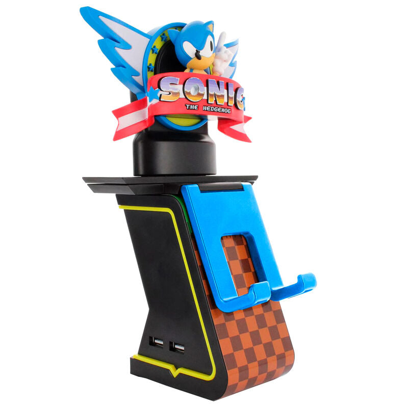 Sonic The Hedgehog Classic Sonic clamping bracket Cable guy Ikon 20cm