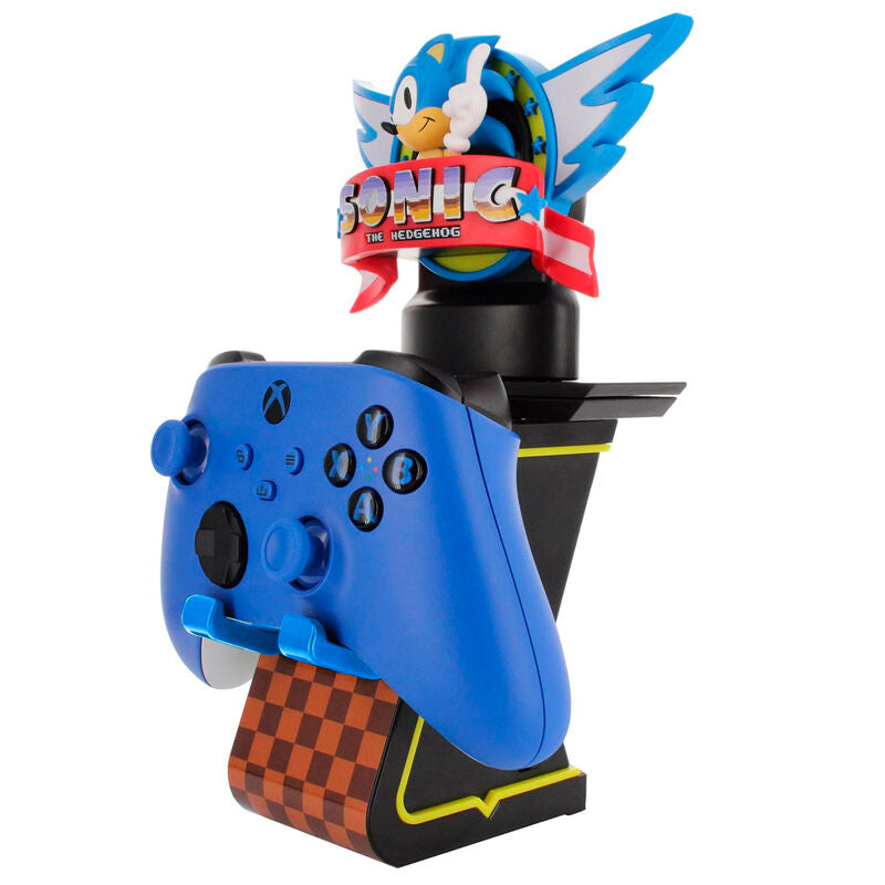 Sonic The Hedgehog Classic Sonic clamping bracket Cable guy Ikon 20cm