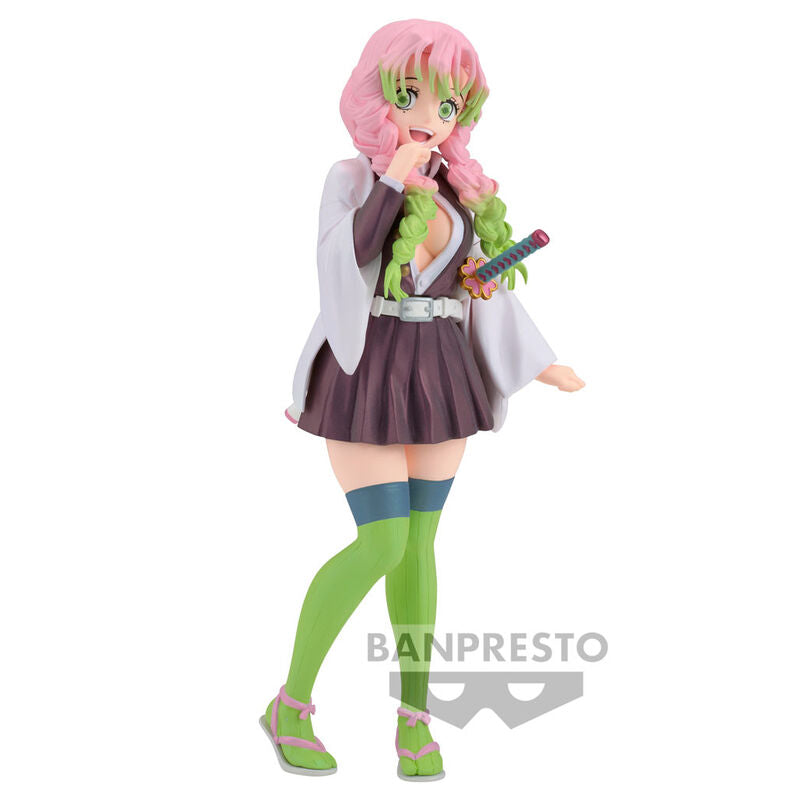 Demon Slayer Kimetsu no Yaiba Glitter & Glamorous Mitsuri Kanroji Figura 22cm