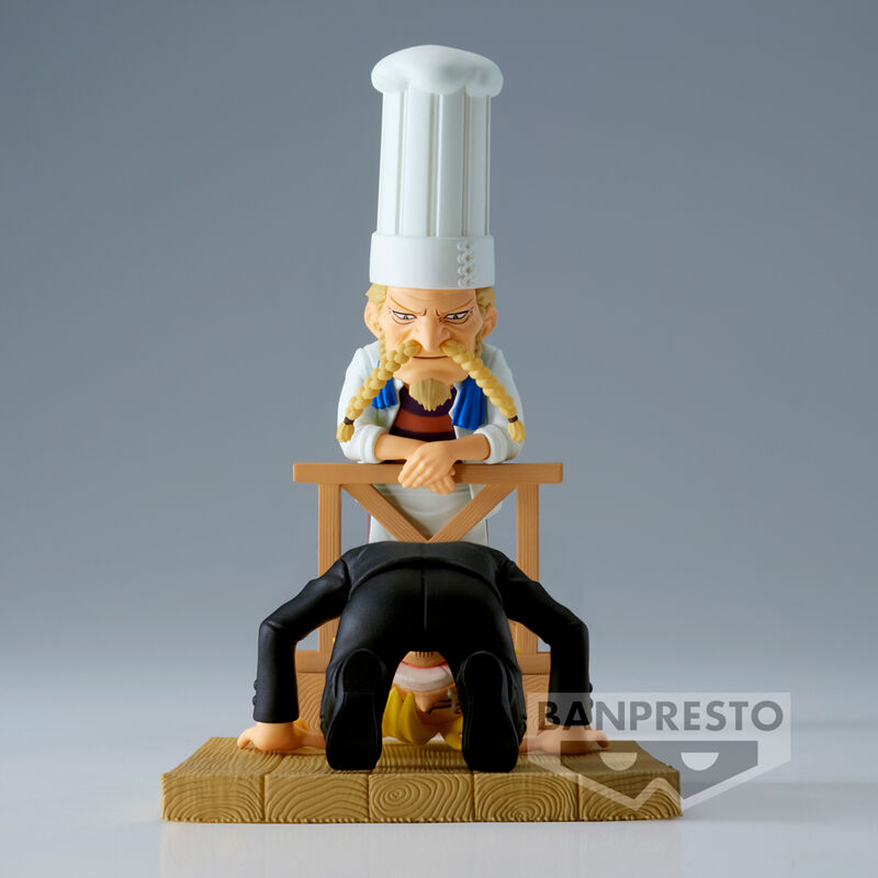One Piece WCF Log Series Sanji & Zeff 2 world collectable Figura 8cm