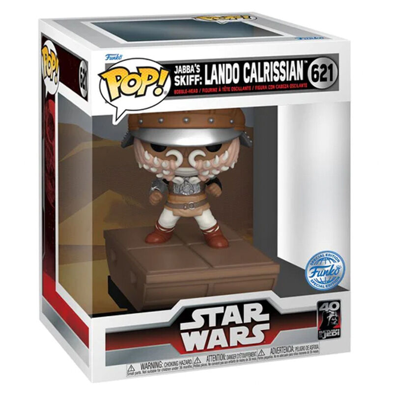 Funko POP!Deluxe Star Wars Jabba Skiff Lando Calrissian Exclusive
